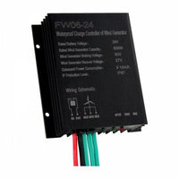 600W 24V Waterproof wind charge controller / regulator for 24V wind turbines up to 600W - Solarika.co.uk