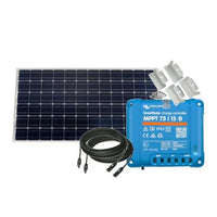 Victron 175W Mono Solar Panel Kit with SmartSolar MPPT 75/15, Solar cable and Mounts - Solarika.co.uk