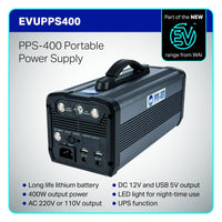 WAI PPS400 Portable Power Supply, 400W - Solarika.co.uk