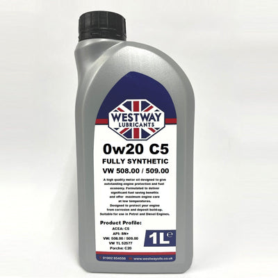 0W20 C5 VW 508.00 / 509.00 Spec Synthetic Engine Oil 0w/20 - 4Boats