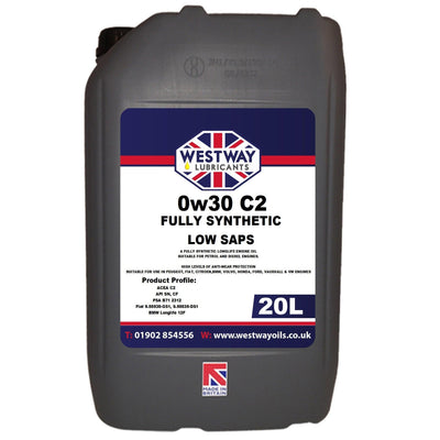 0W30 C2 Fully Synthetic Engine Oil 0w/30 for PSA B71 2312 Blue HDi - 4Boats