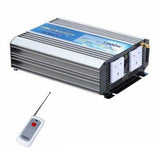 1000W 12V pure sine wave power inverter with On/Off remote control - 4Boats