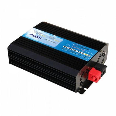 1000W 24V pure sine wave power inverter to convert 24V DC into 230V AC - Solarika.co.uk