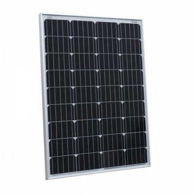 100W 12V dual battery solar kit for camper / boat with controller and cable - 4Boats