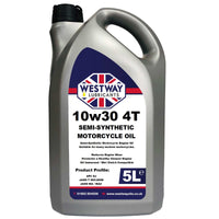 10w30 4T Semi-Synthetic Motorcycle Oil - 4Boats