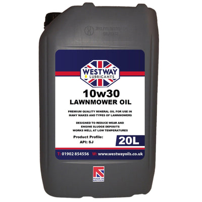 10w30 Lawnmower Oil Mineral Based - 4Boats