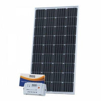 150W 12V solar charging kit with 10A controller and 5m cable - 4Boats