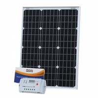 60W 12V solar charging kit with 10A controller and 5m cable