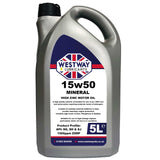 15w50 Mineral Classic Oil High Zinc / ZDDP - 4Boats