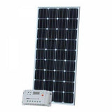 160W 12V solar charging kit with 20A controller and 5m cable - 4Boats