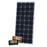 160W dual battery solar kit for camper / boat (with 20A dual battery controller and 5m cable) - 4Boats