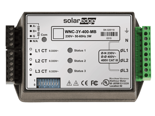 1PH/3PH 230/400V SolarEdge Energy Meter K2 with Modbus Connection - Solarika.co.uk