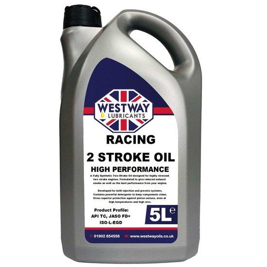 2 Stroke Oil Fully Synthetic Racing - Red in Colour - 4Boats