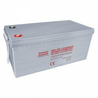 200Ah 12V Gel deep cycle battery for motorhomes, caravans, boats and off-grid power systems - 4Boats