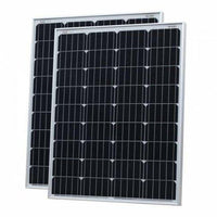 200W (100W+100W) solar panels with 2 x 5m cable - 4Boats