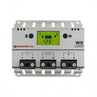 20A 12V/24V solar charge controller with LCD display for motorhomes, boats, lighting or off-grid solar systems - 4Boats