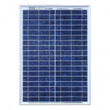 20W 12V polycrystalline solar panel with 2m cable - 4Boats