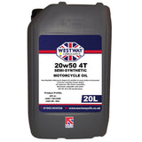 20w50 4T Semi-Synthetic Motorcycle Oil - 4Boats