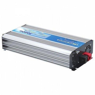 3000W 12V pure sine wave power inverter with On/Off remote control - 4Boats