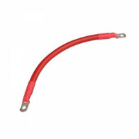 30cm 50mm2 heavy duty red battery cable link with eyelets to connect batteries - 4Boats