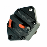 40A 12V/24V/48V AUTOMATIC OVER-CURRENT DC CIRCUIT BREAKER / SWITCH FOR PANEL OR RECESS MOUNT - 4Boats