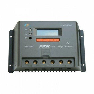 45A solar charge controller/regulator with LCD display for 12V/24V/36V/48V battery - 4Boats