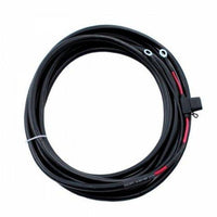 5m 2.5mm2 dual core extension cable with a fuse holder, 10A fuse and ring terminals (8mm) - 4Boats