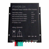 600W 24V Waterproof wind charge controller / regulator for 24V wind turbines up to 600W - 4Boats