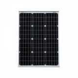 60W 12V dual battery solar kit for camper / boat with controller and cable - 4Boats