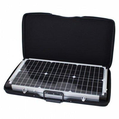 60W 12V folding solar charging kit for motorhome, caravan, boat or any other 12V system - 4Boats