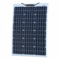 60W Reinforced semi-flexible solar panel with a durable ETFE coating - 4Boats