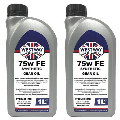 75W FE Gear Oil GL-4 WSS-M2C200-D - 4Boats