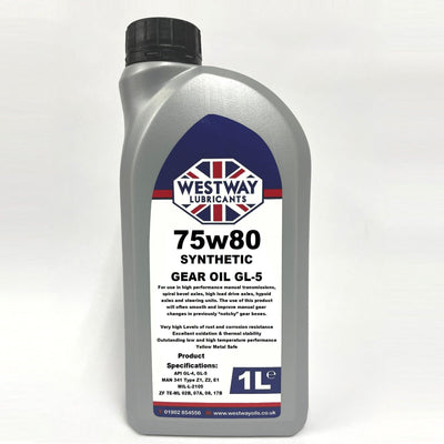 75w80 Synthetic Gear / Diff Oil GL-5 - 4Boats