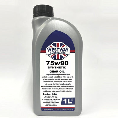 75w90 Synthetic Gear / Differential Oil - 4Boats