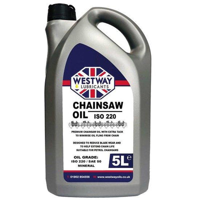 Chainsaw Oil - High Tack - Premium Chain Oil - ISO 220 - 4Boats