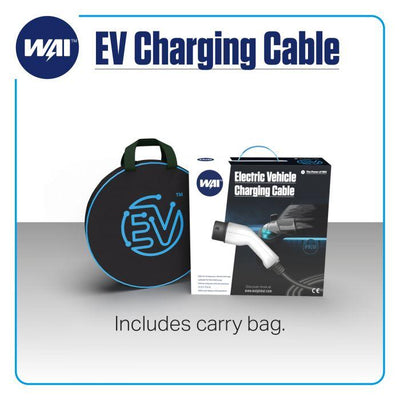 Chrysler Pacifica Hybrid Compatible 32-Amp Three-Phase Charging Cable - Extension - Solarika.co.uk