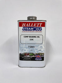 Compounded Bearing Oil 320C - Hallett Steam Oils - STO026 - 4Boats