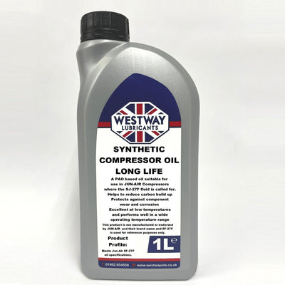 Compressor Oil suitable for Jun-Air Compressors Longlife Synthetic SJ-27F - 4Boats