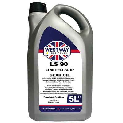 EP 90 LSD / Limited Slip Mineral Gear Oil GL-5 Hypoid - 4Boats