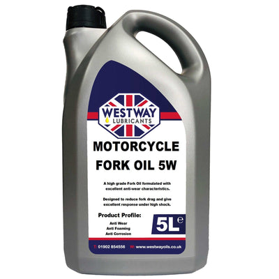 Fork Oil 5W Mineral Suspension - Shock Oil - 4Boats