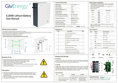 GivEnergy 8.2kWh Battery suitable for Economy 7 & Octopus Go - Solarika.co.uk