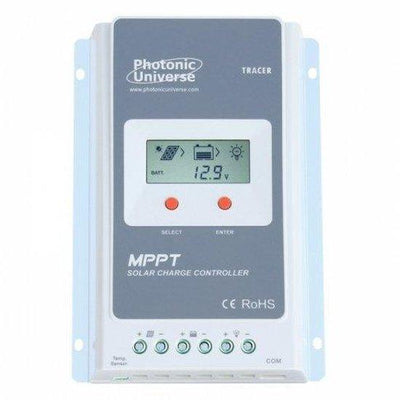 High efficiency 20A MPPT solar charge controller for solar panels up to 260W (12V) / 520W (24V) up to 100V - 4Boats