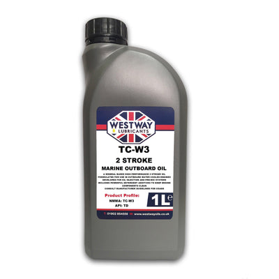 Marine 2 Stroke Oil Mineral TC-W3 - 4Boats