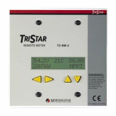 Morningstar TriStar remote LCD digital meter, for all TriStar solar charge controllers - 4Boats