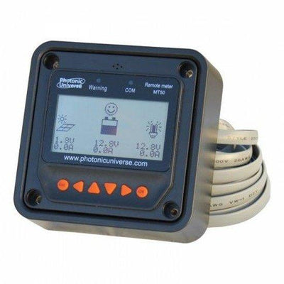 Remote meter / display for MPPT and PWM solar charge controllers TR/PTR/VS/PU Series - 4Boats