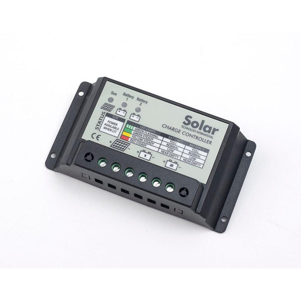 Solar Technology 10A Dual Battery Charge Controller - Solarika.co.uk