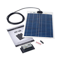 Solar Technology 20W Flexi Solar Panel Kit & 10Ah Charge Controller - Solarika.co.uk