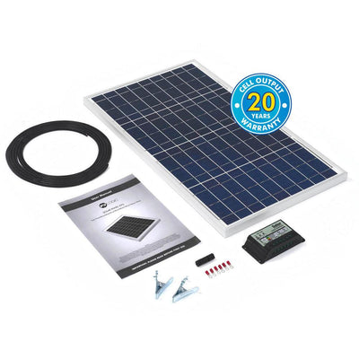 Solar Technology 30w Rigid Solar Panel Kit & 10Ah Charge Controller - Solarika.co.uk