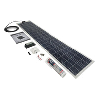 Solar Technology 60W Flexi Solar Panel & Roof/Deck Top Kit - Solarika.co.uk