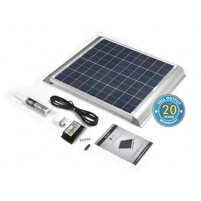 Solar Technology 60W Rigid Solar Panel & Aero Brackets Kit - Solarika.co.uk